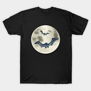 Full Moon Bats T-Shirt